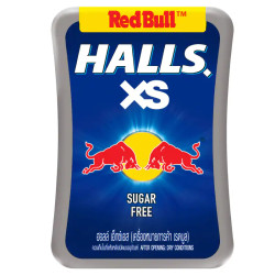 HALLS RED BULL CANDY 13.8G